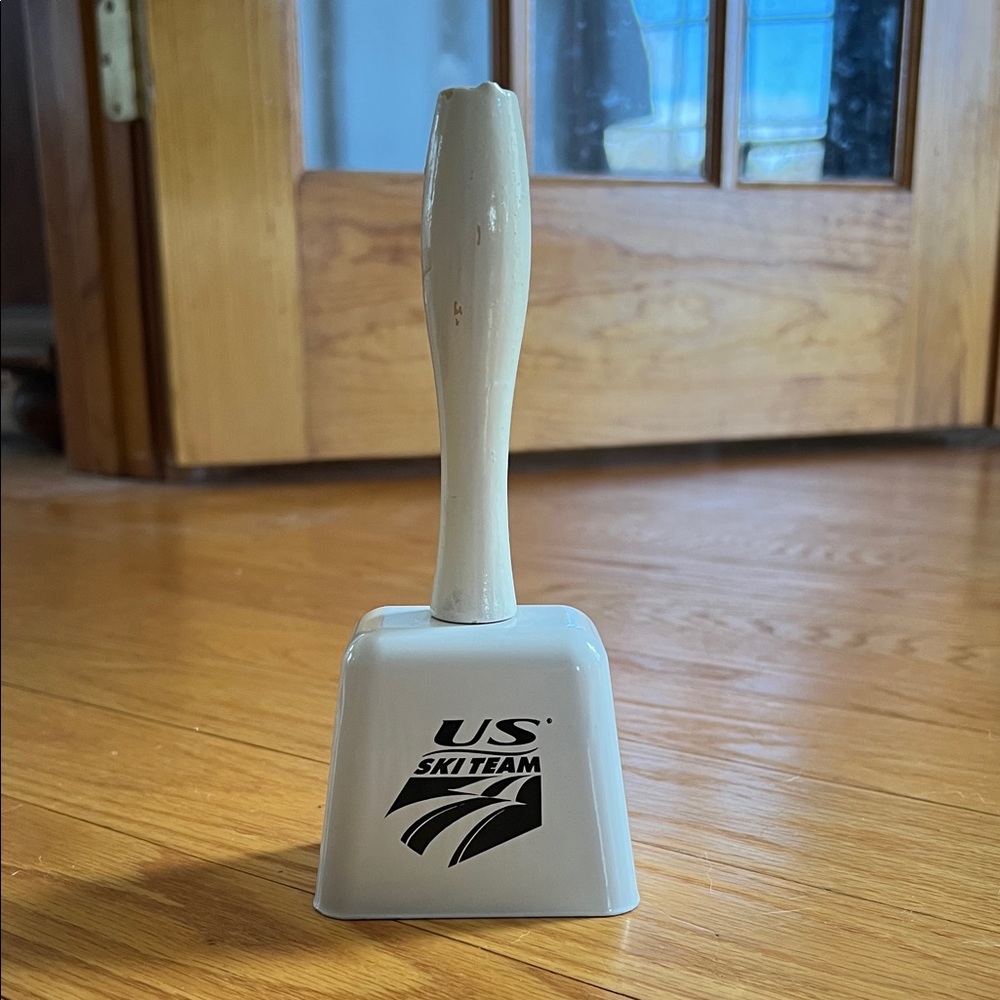 US Ski Team White Cowbell Olympics by Columbia